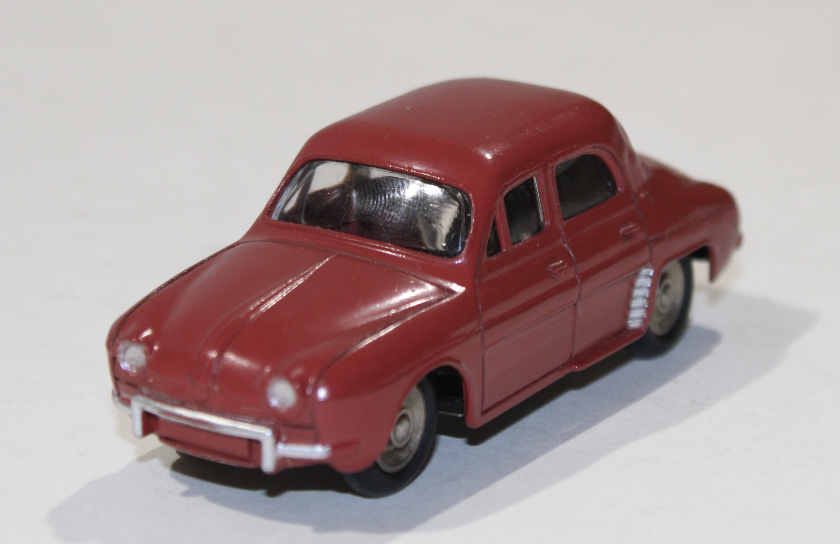 RENAULT DAUPHINE ROUGE 1956 DINKY TOYS 1/43°
