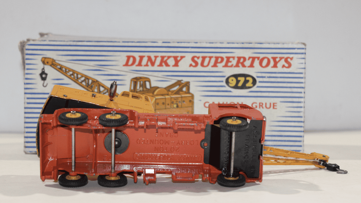 Dinky Toys N°972 – Grue Coles 20 Tonnes Sur Camion, Miniature De Collection