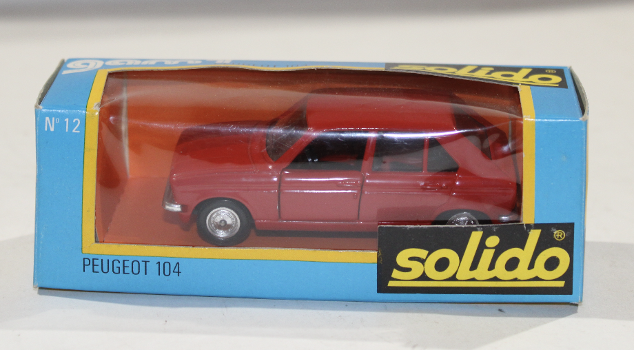 PEUGEOT 104 ROUGE SOLIDO 1/43°