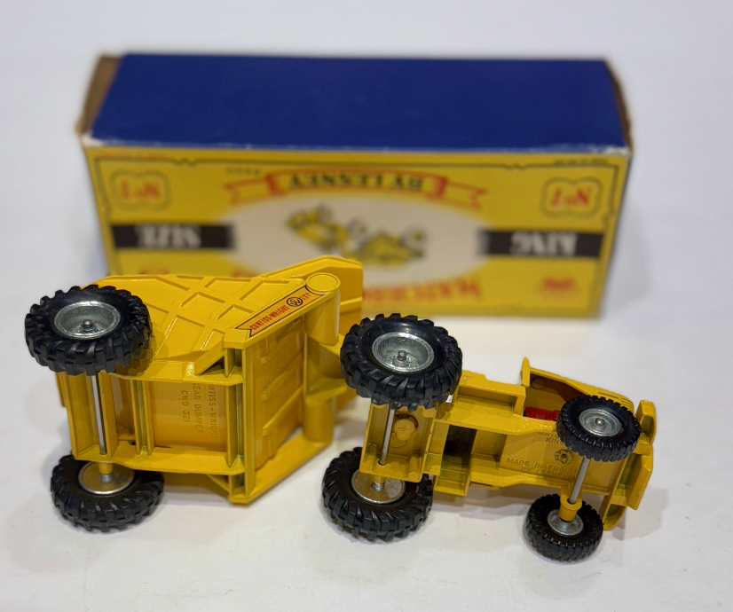 CURTISS WRIGHT REAR DUMPER MATCHBOX 1/43