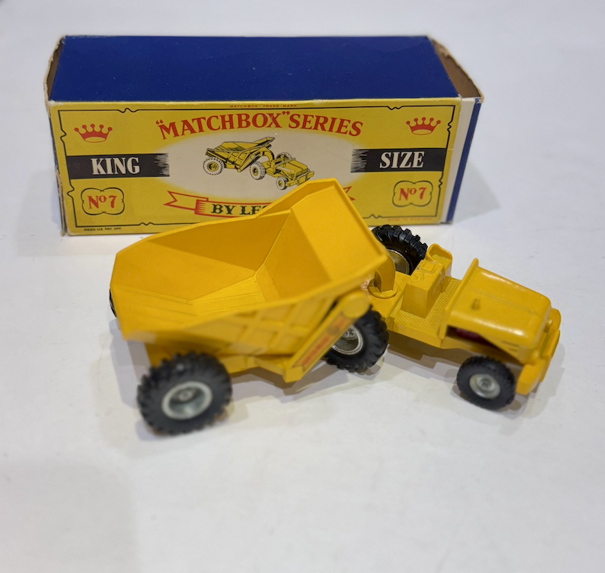 CURTISS WRIGHT REAR DUMPER MATCHBOX 1/43