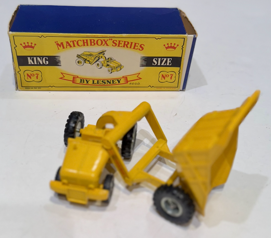CURTISS WRIGHT REAR DUMPER MATCHBOX 1/43V