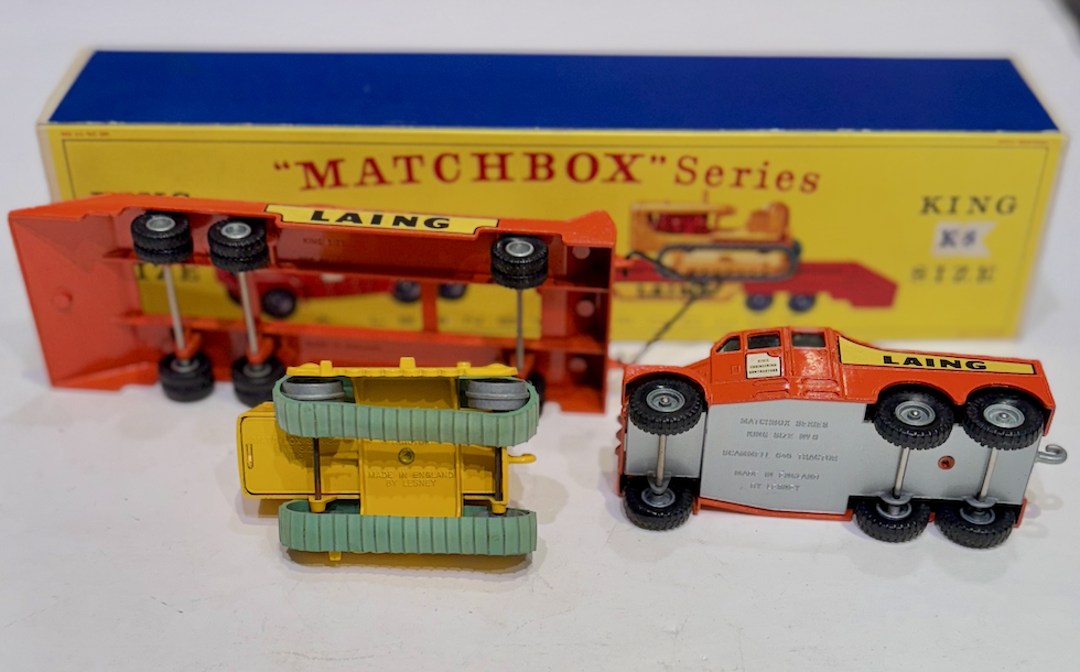 TRACTOR AND TRANSPORTER MATCHBOX 1/43