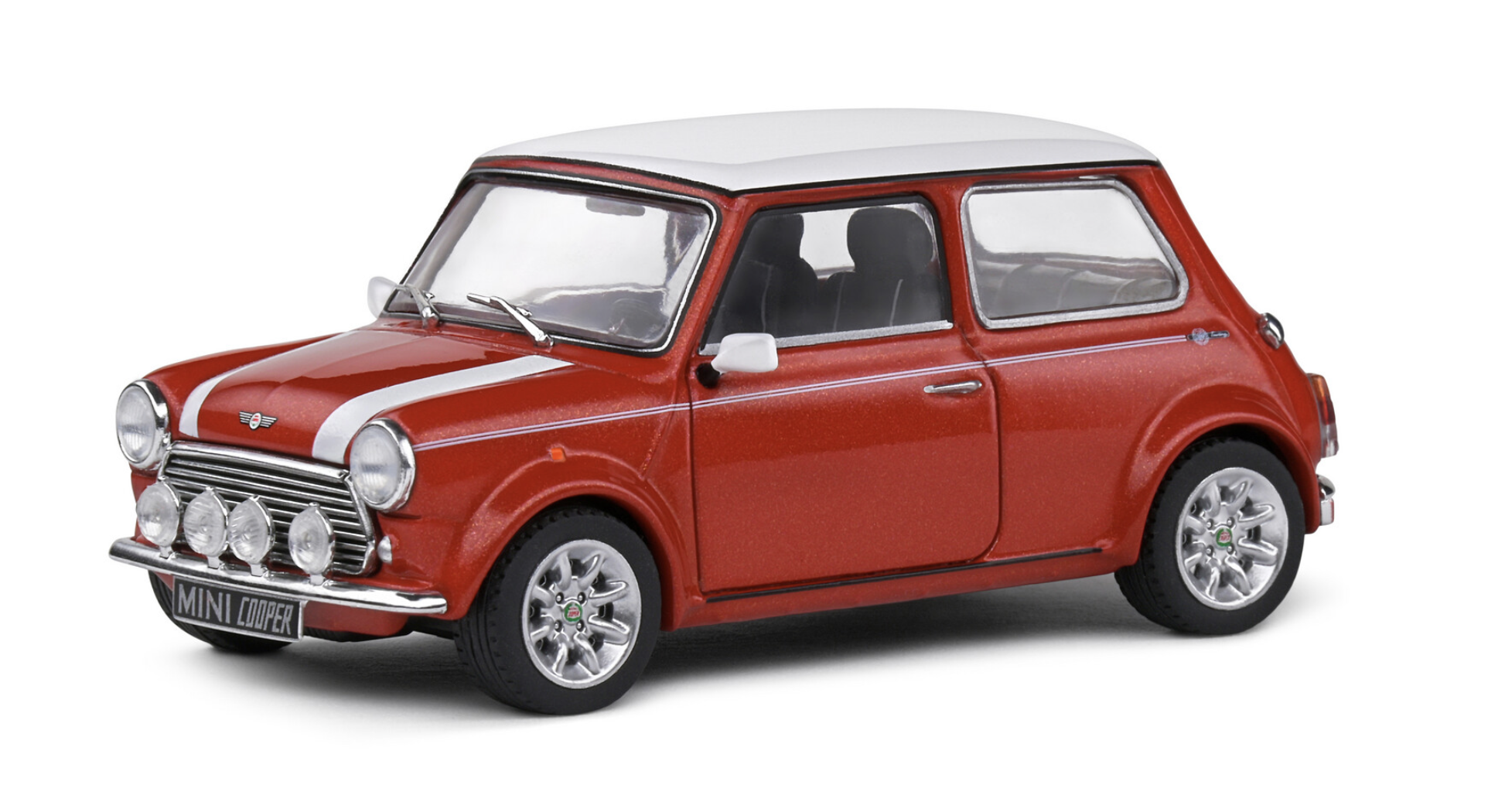 MINI COOPER SPORT RED SOLIDO 1/43