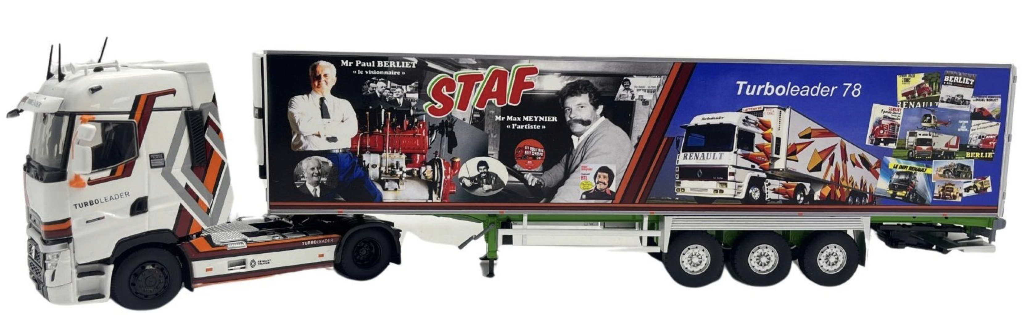 RENAULT T520 HIGH 2021 FRIGO CHEREAU HAYON STAF BERLIET 1/43 ELIGOR