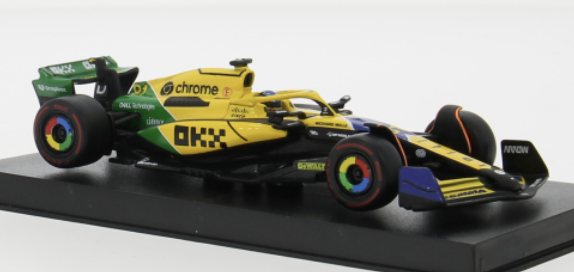MCLAREN F1 TEAM MCL38 VERT #81 1/43 BURAGO