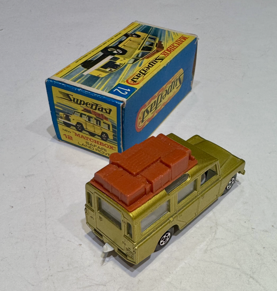 LAND ROVER SAFARI MATCHBOX SUPERFAST 1/64°