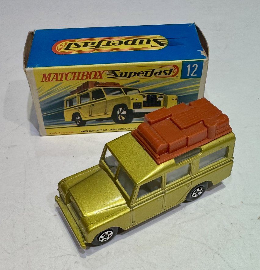 LAND ROVER SAFARI MATCHBOX SUPERFAST 1/64°
