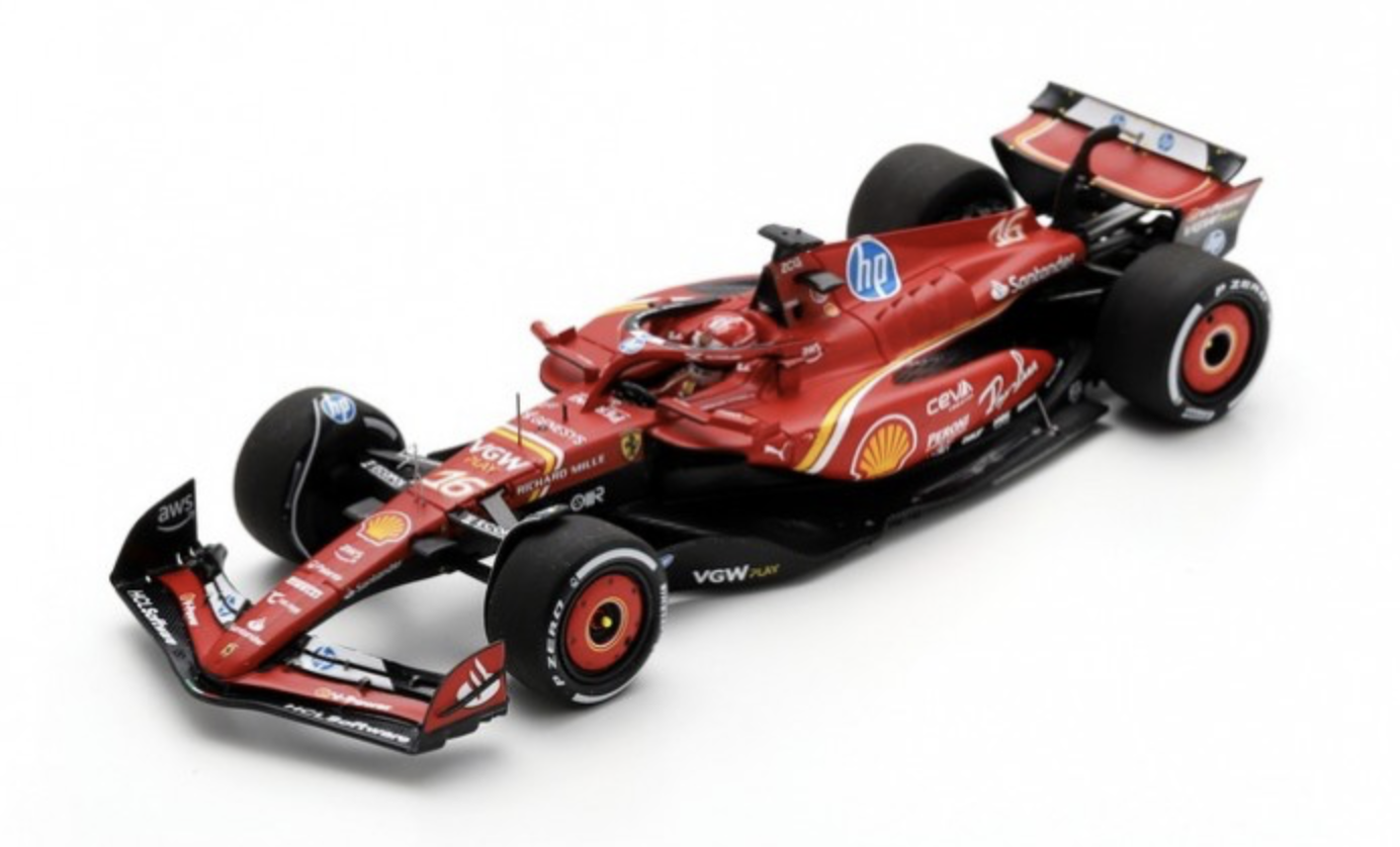 FERRARI SF-24 #16 WINNER MONACO GP 2024 LOOKSMART 1/43