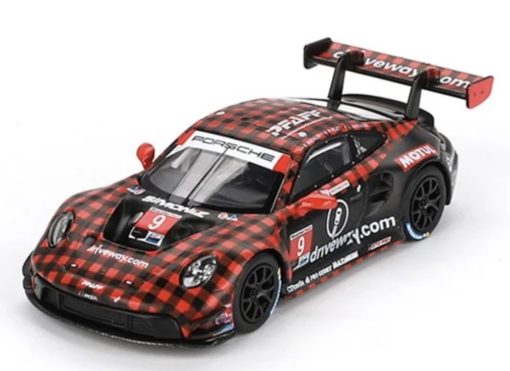 PORSCHE 911 GT3 R #9 2023 IMSA MINI GT 1/64