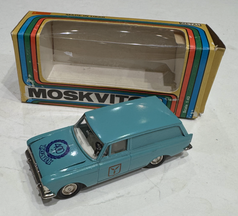 MOSKVITCH FOURGON NOVOEXPORT SOVIETIC 1/43