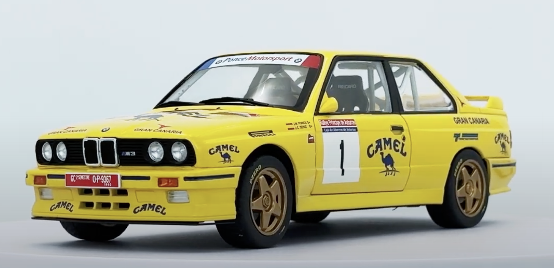 BMW E30 M3 GR.A – RALLY PRINCIPE ASTURIAS – 1992 – #1 J.M.PONCE / J.C.DENIZ