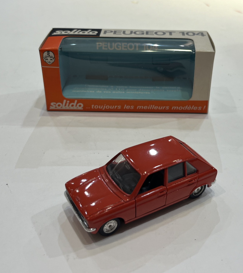 PEUGEOT 104 SOLIDO 1/43