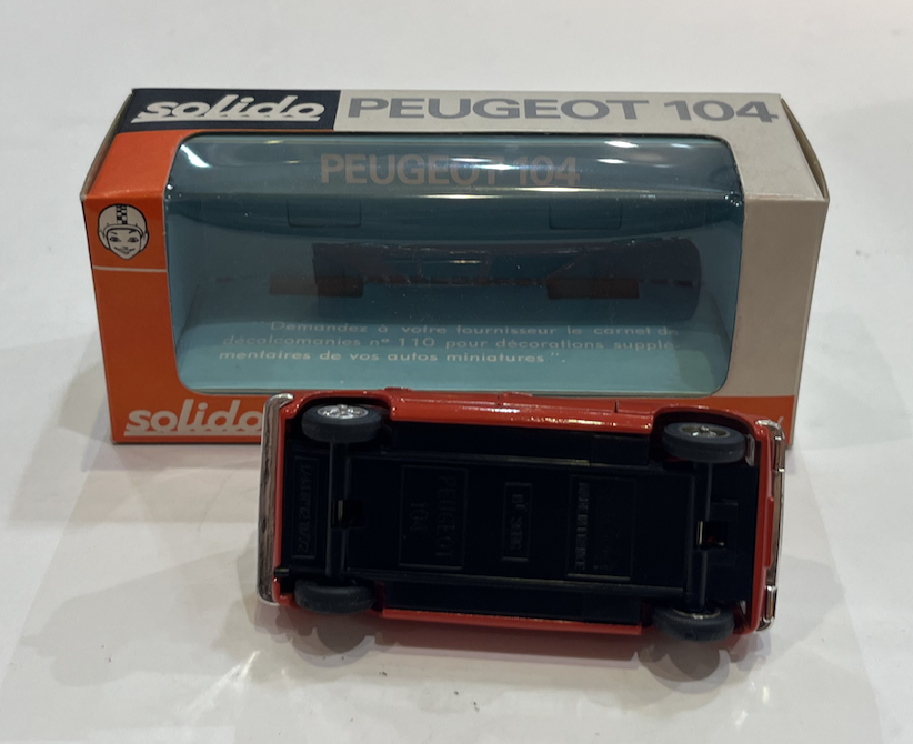 PEUGEOT 104 SOLIDO 1/43