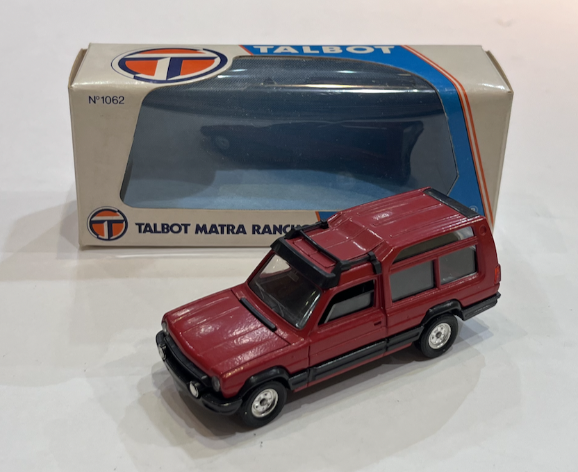 TALBOT MATRA RANCHO SOLIDO 1/43