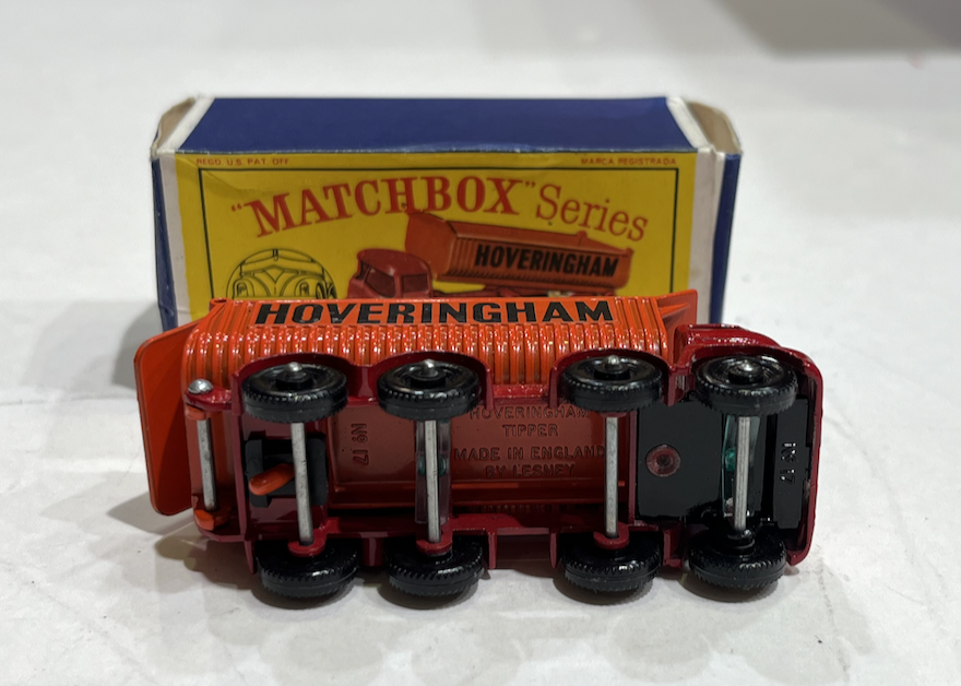 HOVERINGHAM TIPPER MATCHBOX 1/64°