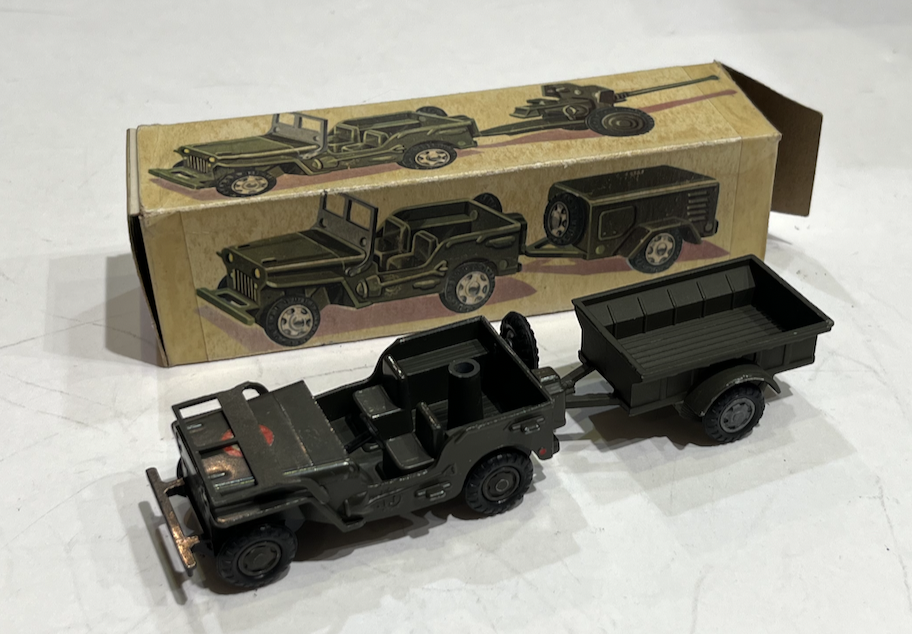 JEEP REMORQUE GEVARM 1/43°
