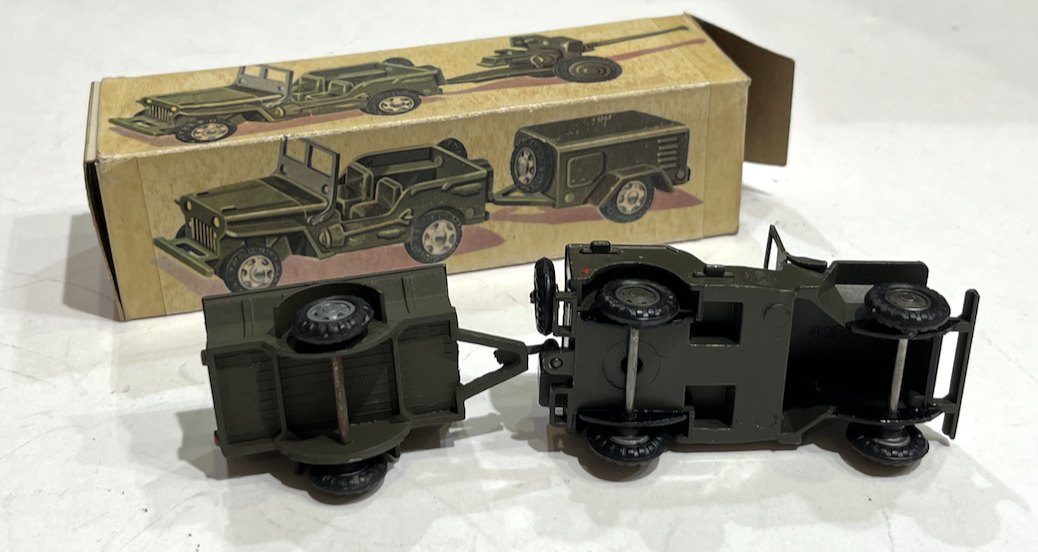 JEEP REMORQUE GEVARM 1/43°