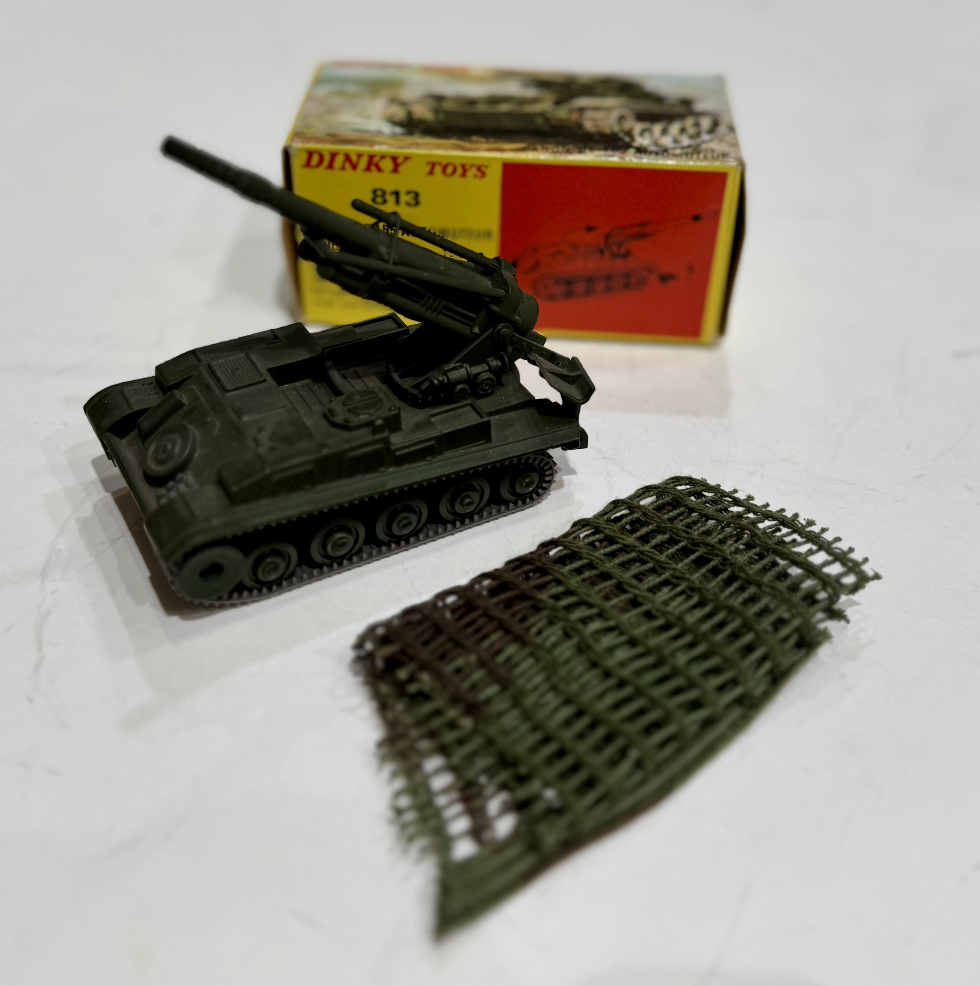 CANON DE 155 AUTOMOTEUR DINKY TOYS 1/43°