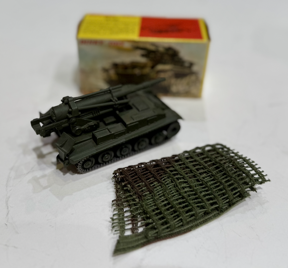 CANON DE 155 AUTOMOTEUR DINKY TOYS 1/43°