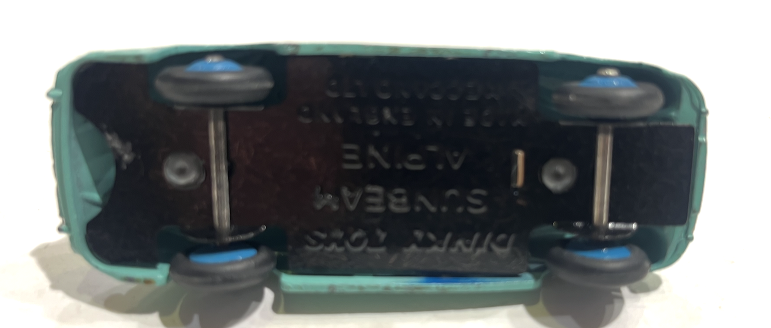 ALPINE SUNBEAM DINKY TOYS 1/43°