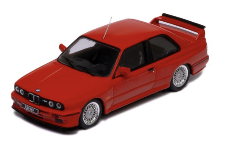 BMW M3 SPORT EVOLUTION 1990 RED IXO 1/43