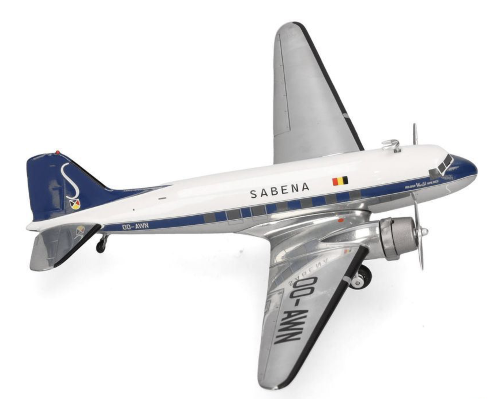 Sabena Douglas DC-3 Herpa 1/200
