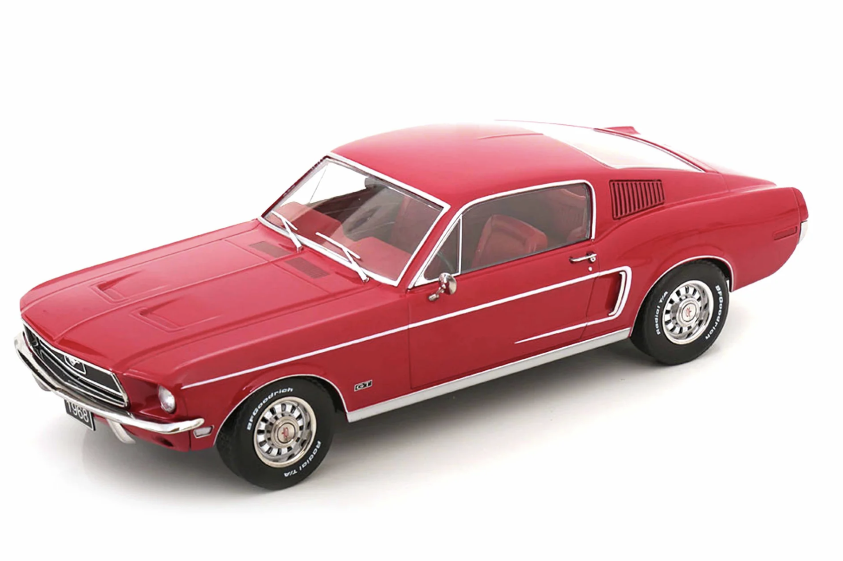 FORD MUSTANG GT FASTBACK 1968 KKSCALE 1/18