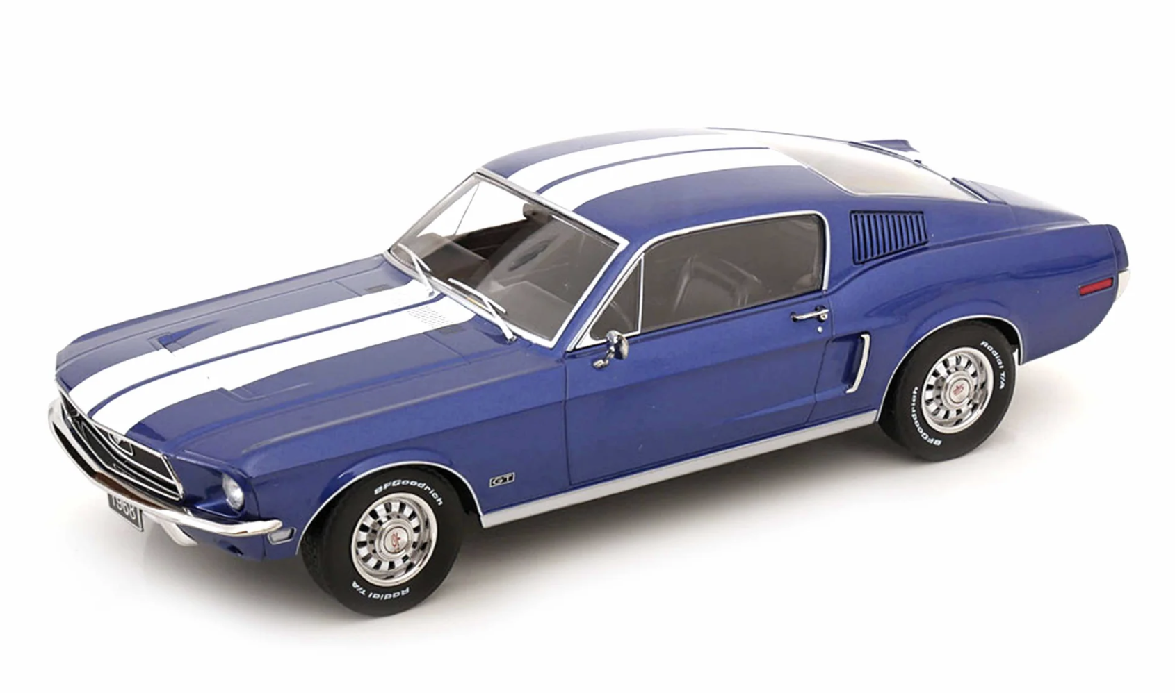 FORD MUSTANG GT FASTBACK 1968 KKSCALE 1/18