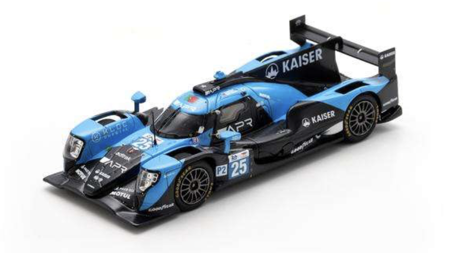 ORECA 07 - GIBSON NO.25 ALGARVE PRO RACING LE MANS 24H 2024 M. KAISER - O. CALDWELL - R. DE ANGELIS SPARK 1/43