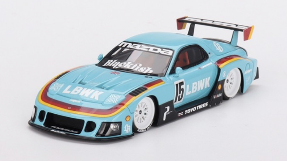 MAZDA RX-7 LB-SUPER SILHOUETTE Liberty Walk Europe 2024 1/43 TSM MODEL