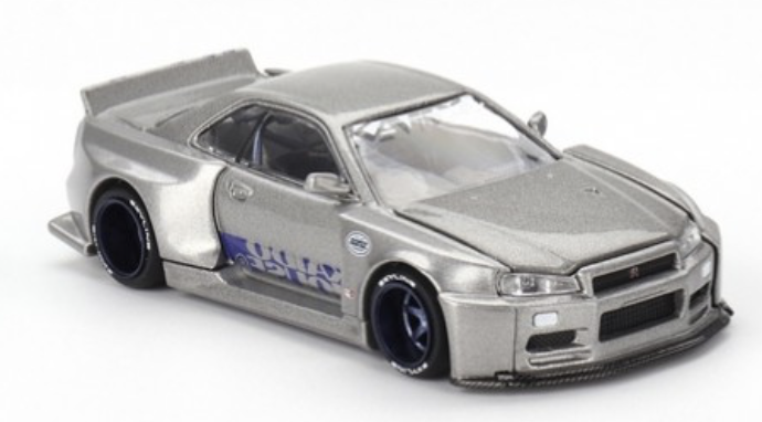 NISSAN Skyline GT-R (R34) Kaido Works Shinjuku V1 1999 1/64 KAIDO HOUSE