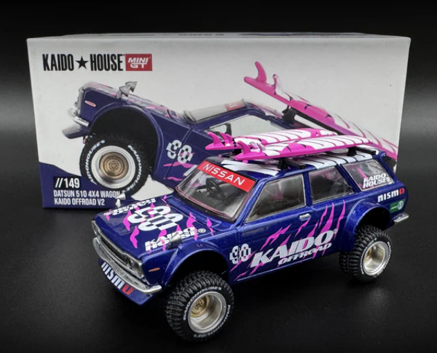 DATSUN 510 Wagon 4X4 Kaido Offroad V2 1969 1/64 KAIDO HOUSE