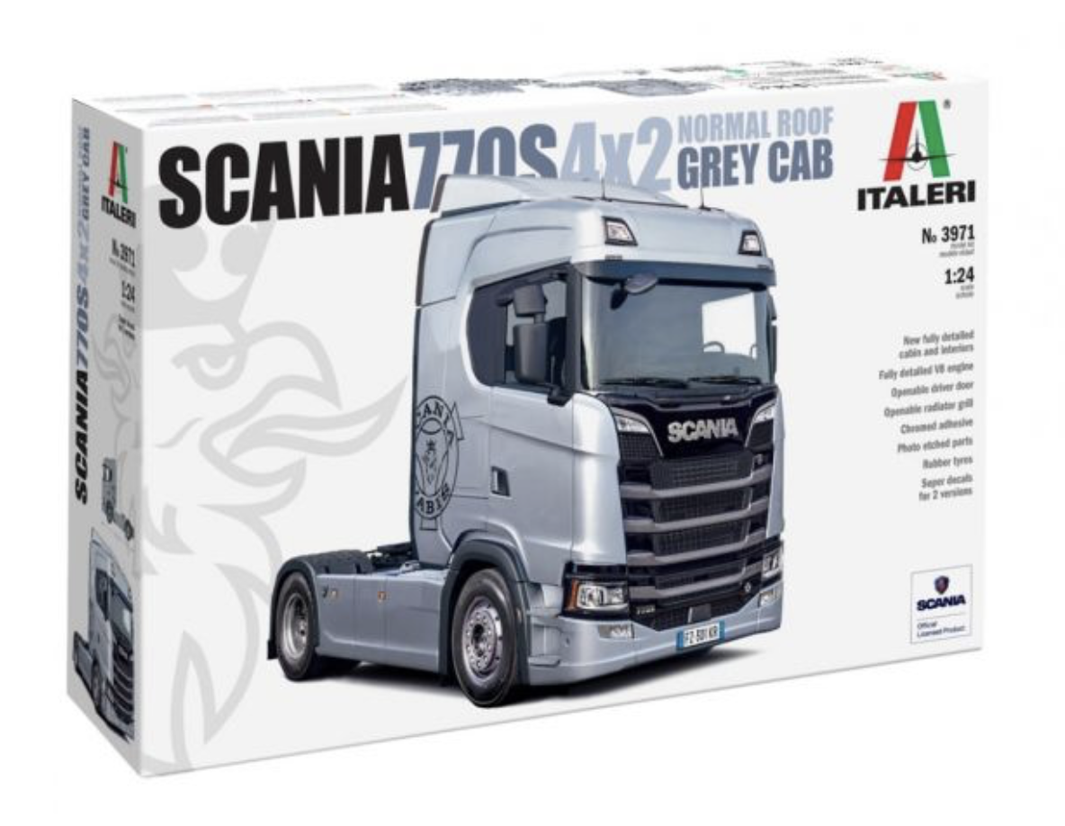 SCANIA 770S 4X2 NORMAL ROOF ITALERI 1/24