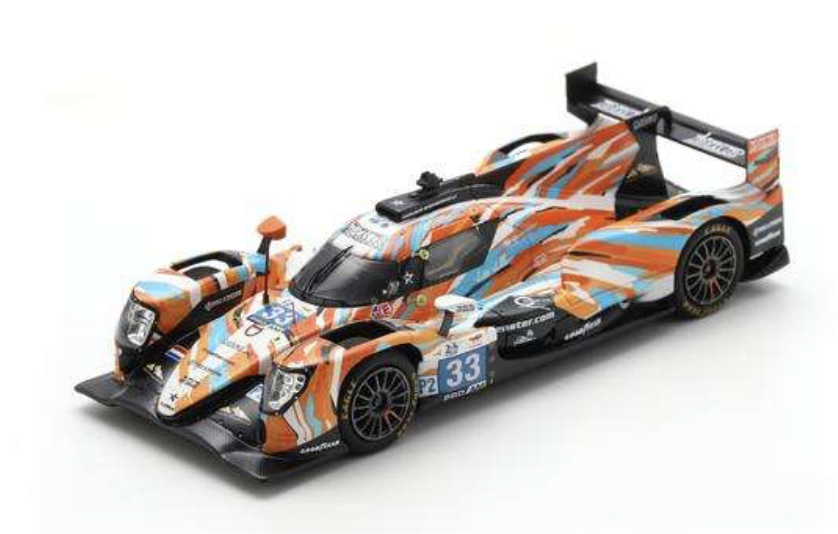 ORECA 07 - GIBSON NO.33 DKR ENGINEERING LE MANS 24H 2024 A. MATTSCHULL - R. BINDER - L. HORR SPARK 1/43