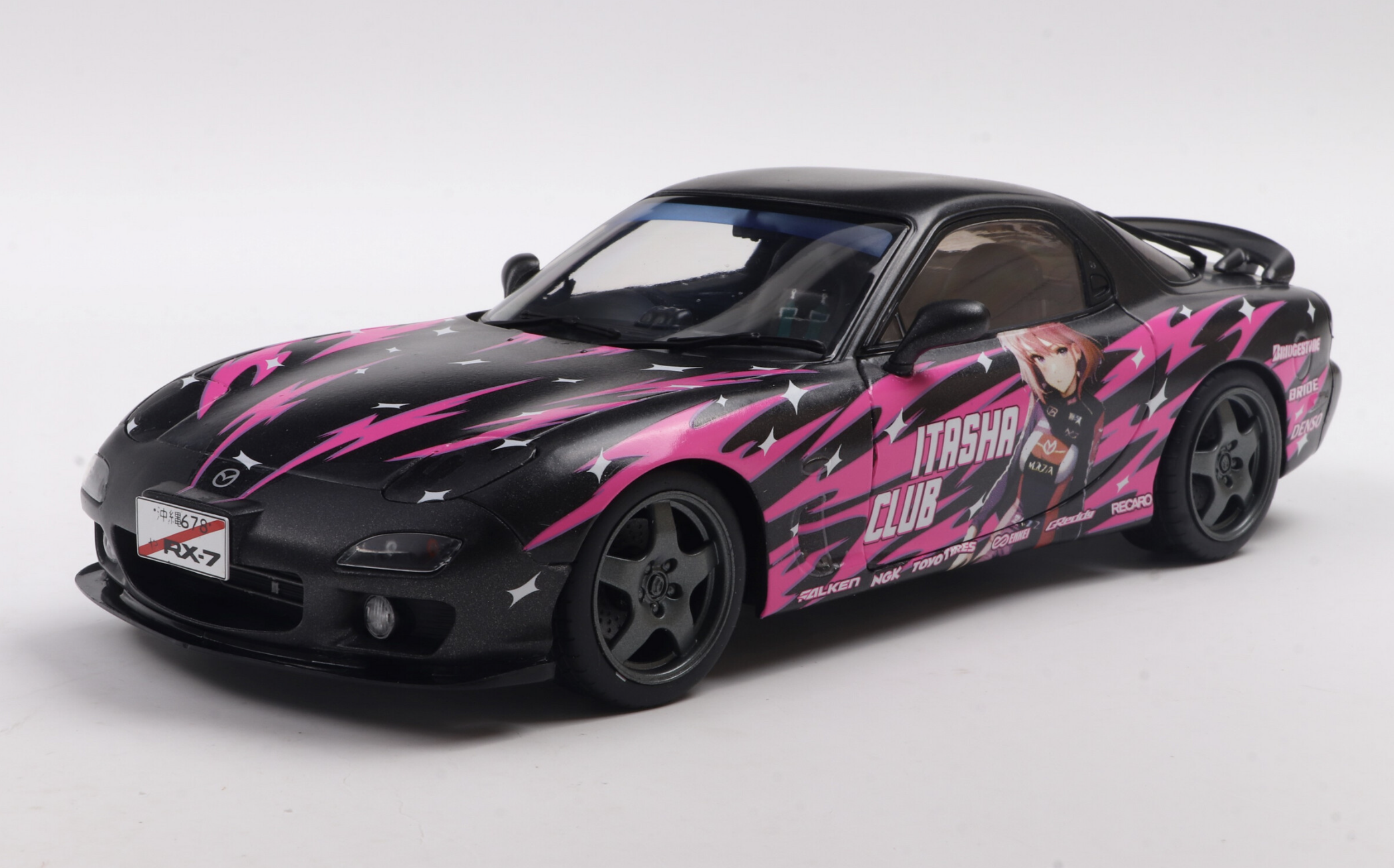 MAZDA RX7 FD3RS SOLIDO WORKS ITASHA CLUB – 1999 SOLIDO 1/18