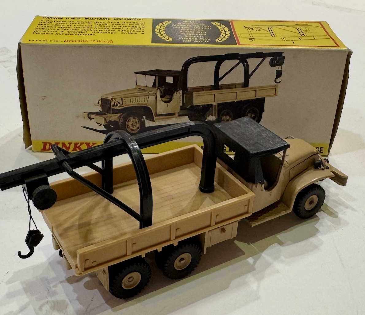 CAMION G.M.C MILITAIRE DEPANNAGE DONKY TOYS 1/43