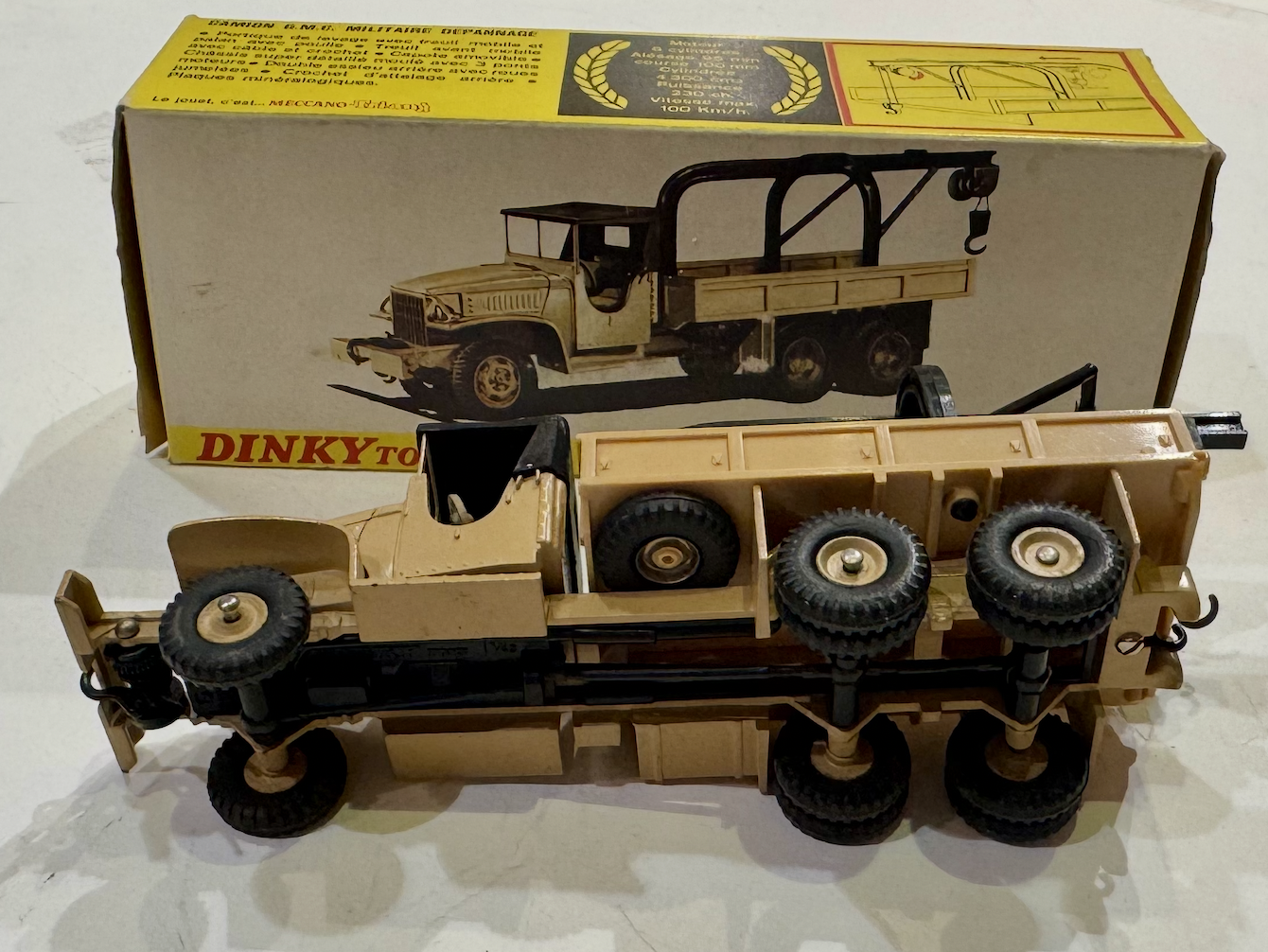 CAMION G.M.C MILITAIRE DEPANNAGE DONKY TOYS 1/43