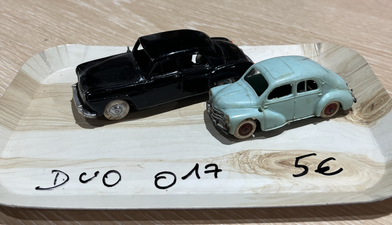 DUO NOREV PLASTIC 1/43
