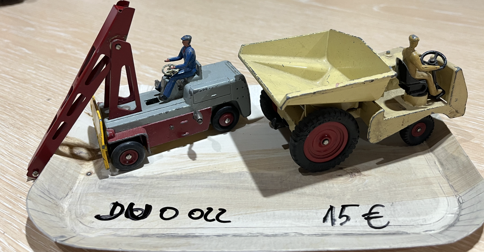 DUO TRAVAUX PUBLIC DINKY TOYS