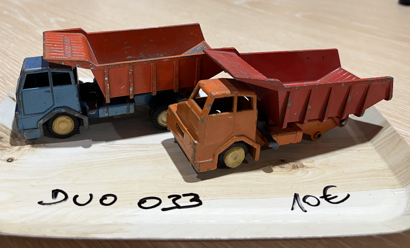 DUO TRAVAUX PUBLIC DINKY TOYS 1/43