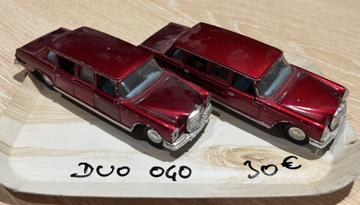 DUO PULLMANN 500 DINKY TOYS 1/43
