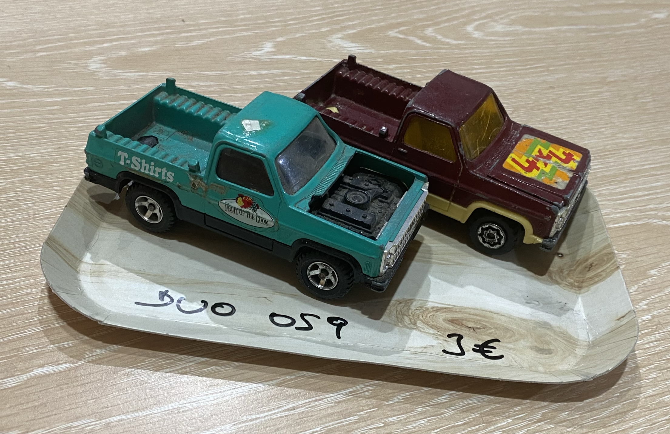 DUO PICK UP MAJORETTE 1/36