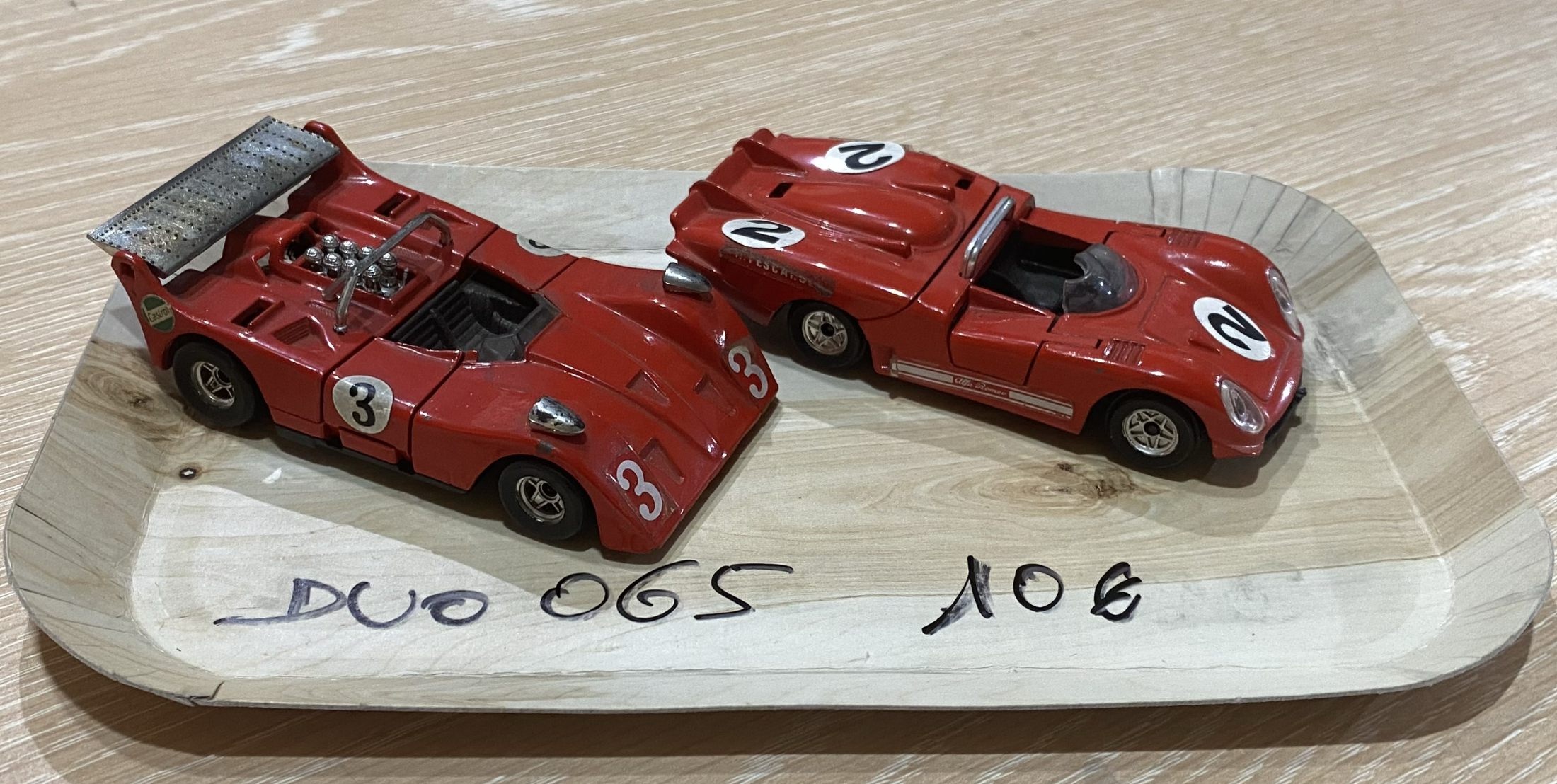 DUO POLITOYS 1/43