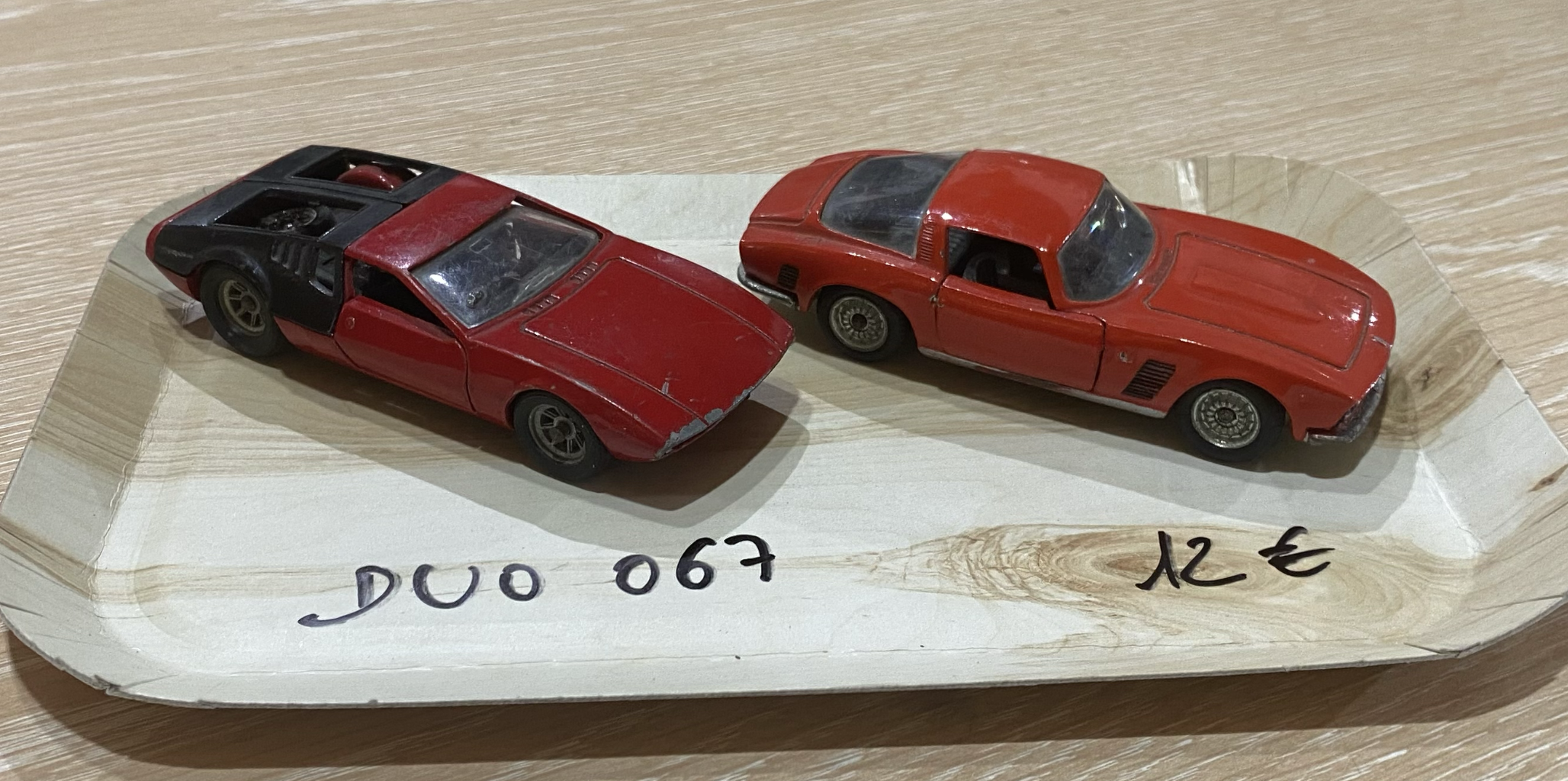 DUO VOITURE SPORT ITALIEN 1/43