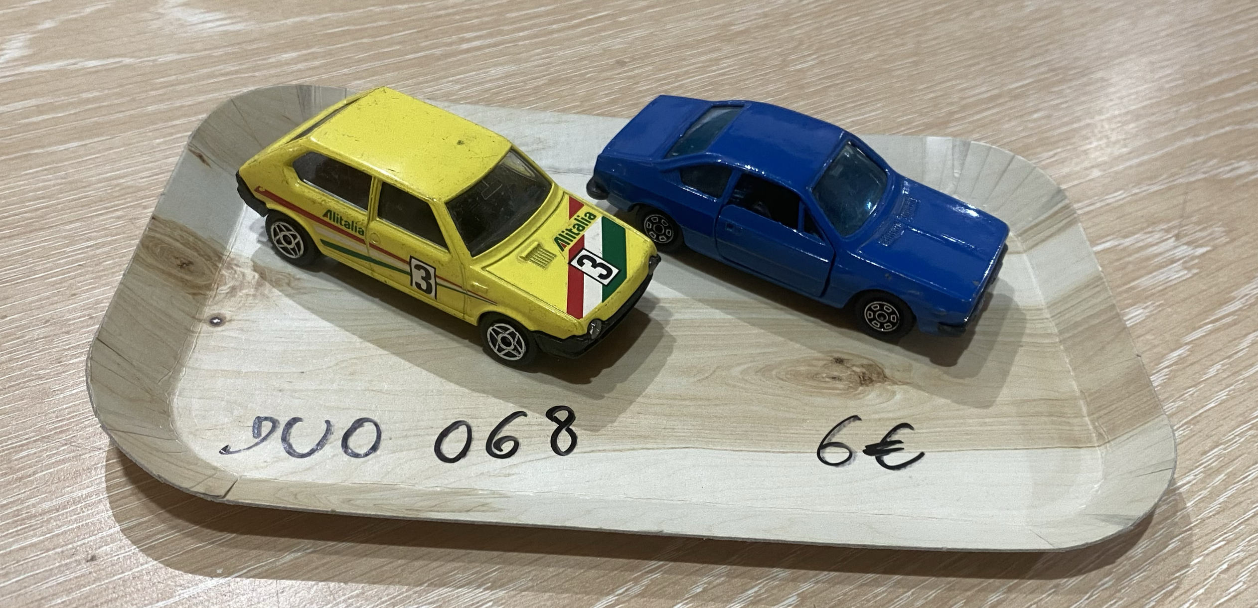 DUO VOITURE ITALIEN CLASSIQUE 1/43