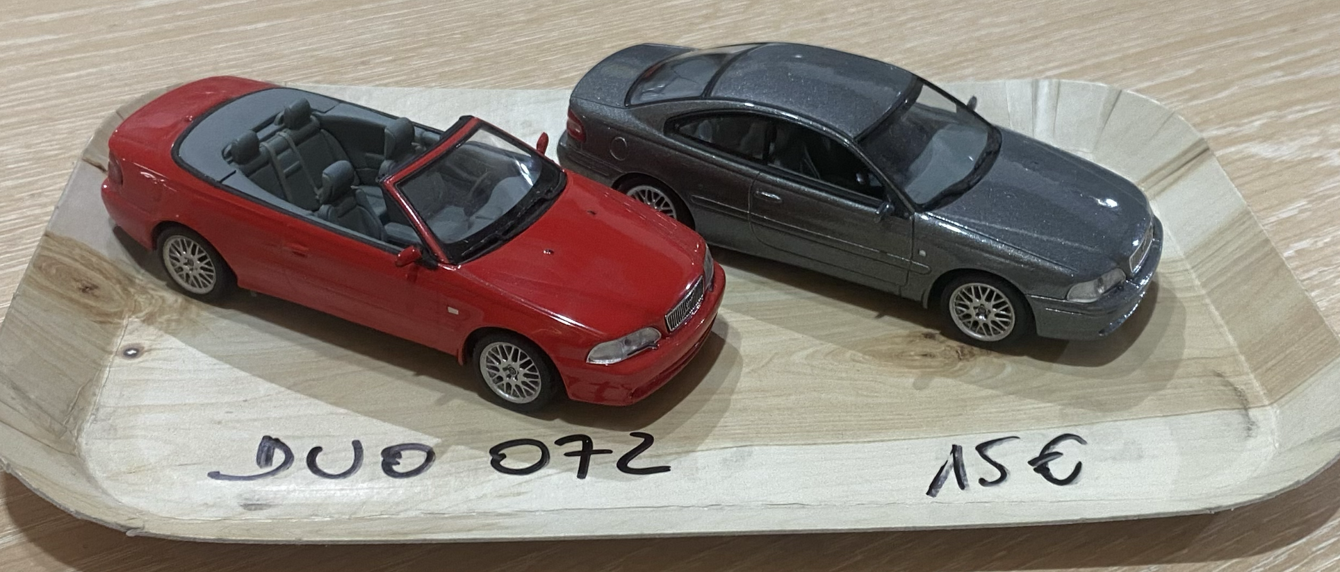 DUO VOLVO C70 COUPE ET CABRIOLET 1/43