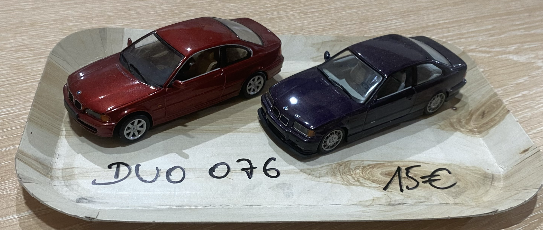 DUO BMW SERIE 3 1/43