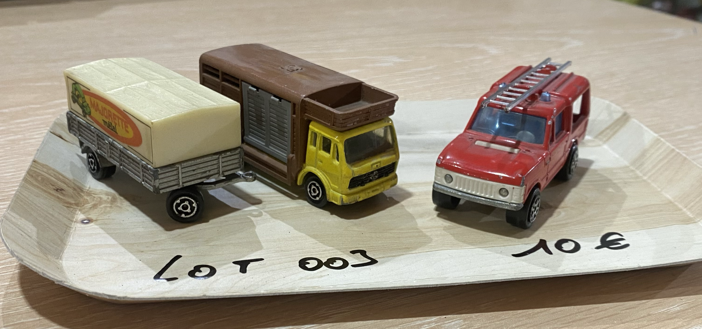 LOT MAJORETTE 1/64