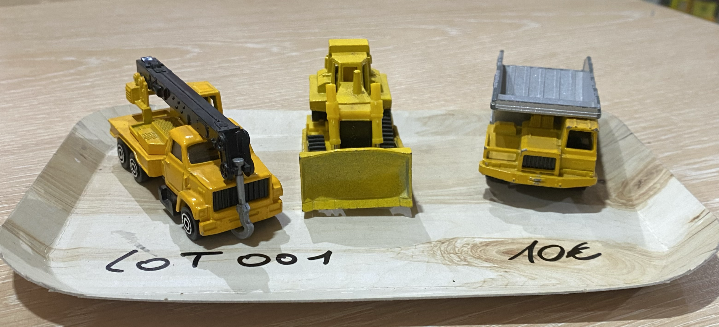 LOT TRAVAUX PUBLIQUE MAJORETTE 1/64